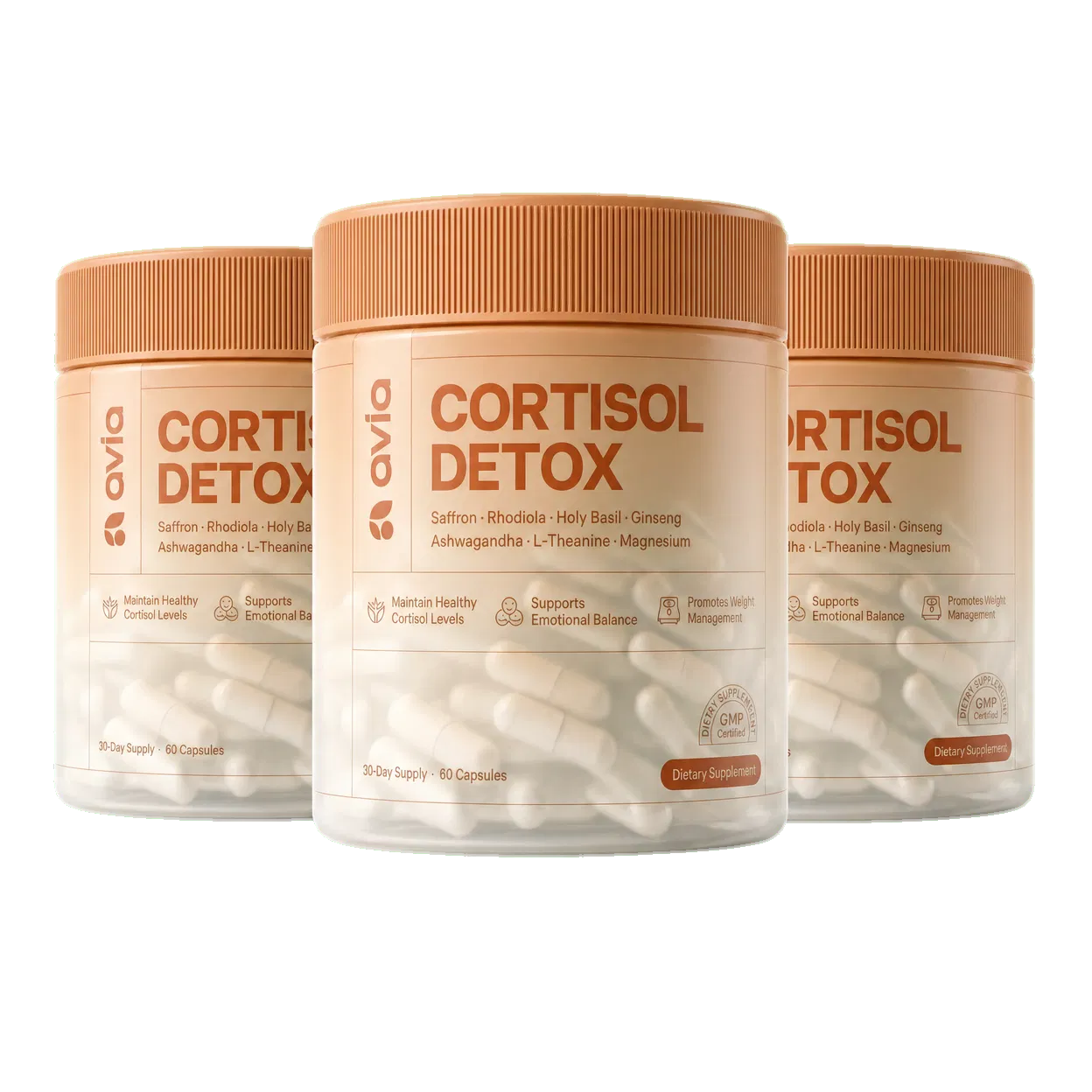 Avia Cortisol Detox - Buy 2 Get 1 Free